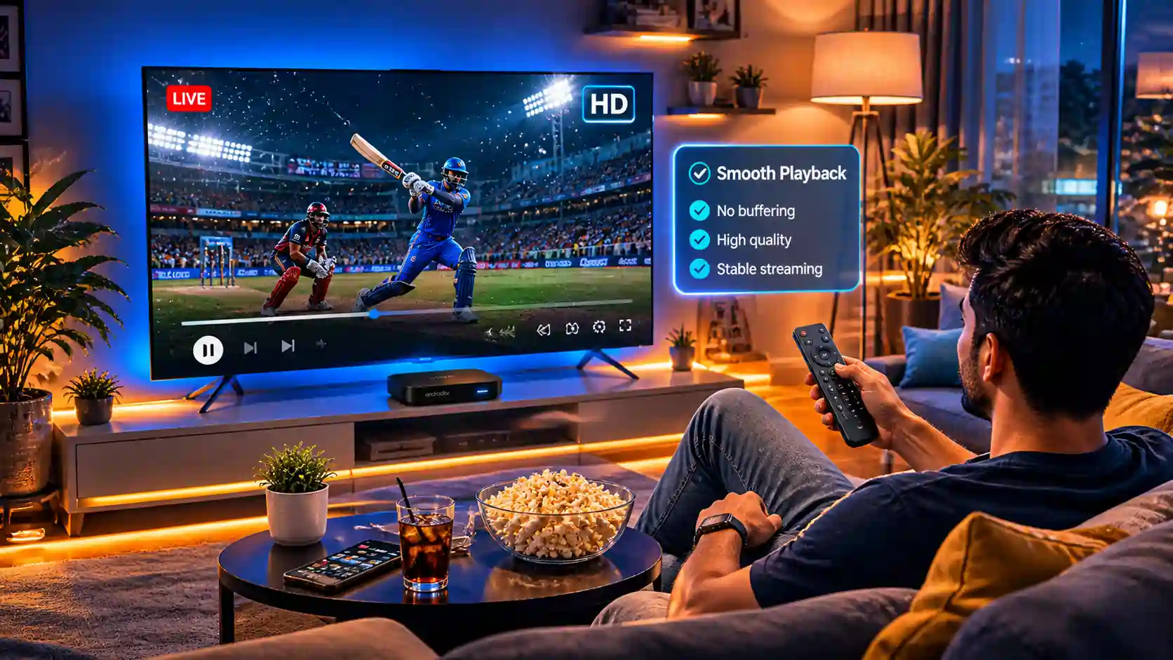 PPCine smooth streaming on Android TV India 2026